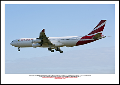 3B-NAY - Air Mauritius Airbus A340-312  (Msn 152) - 01
