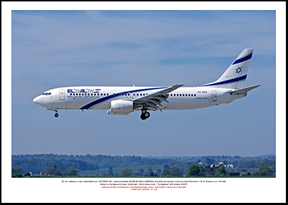 4X-EKB - El Al Israel Airlines Boeing 737-858 WL  (Msn 29958 Ln 249) - 01