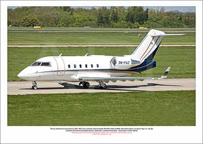 5N-PAZ - Triax Airways Canadair Challenger CL-601-3R (Msn 5180)- 01
