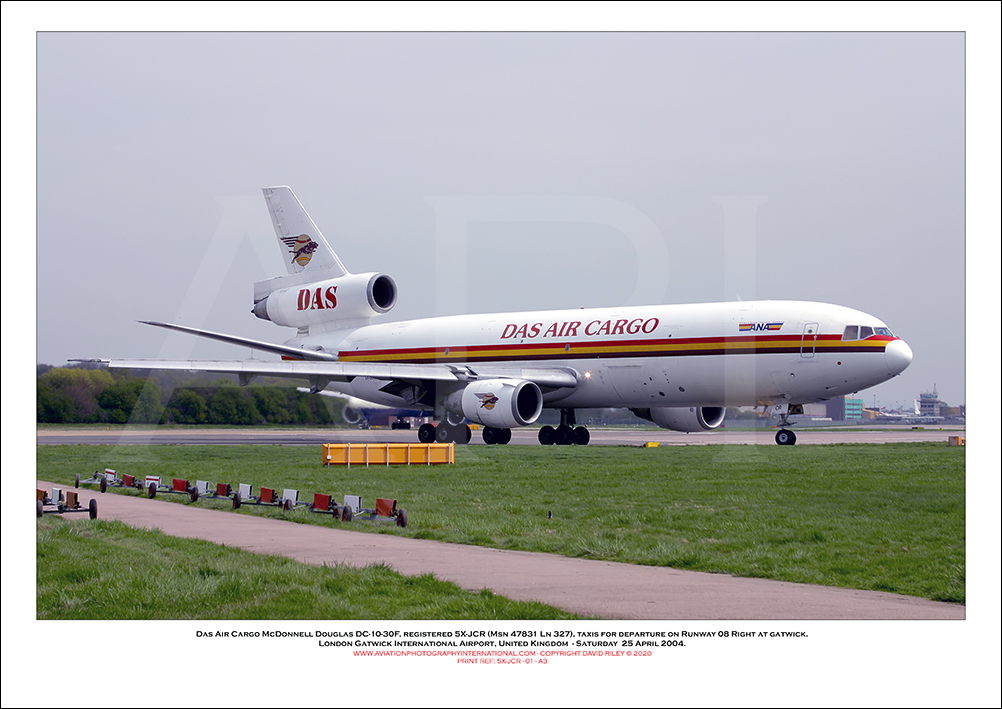 5X-JCR Das Air Cargo McDonnell Douglas DC-10-30F (Msn 47831 Ln 327) - 01