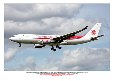 7T-VJC - Air Algerie Airbus A330-202 (Msn 1649) - 01