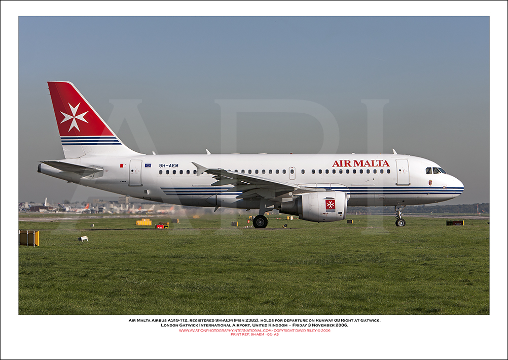 9H-AEM - Air Malta Airbus A319-112  (Msn 2382) - 02