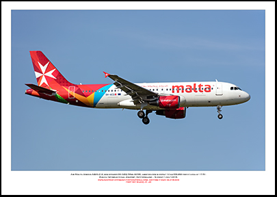 9H-AEQ - Air Malta Airbus A320-214  (Msn 3068) - 01