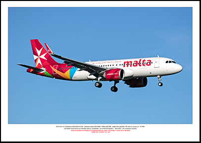 9H-NEC - Air Malta Airbus A320-251Nn SL  (Msn 9049) - 01