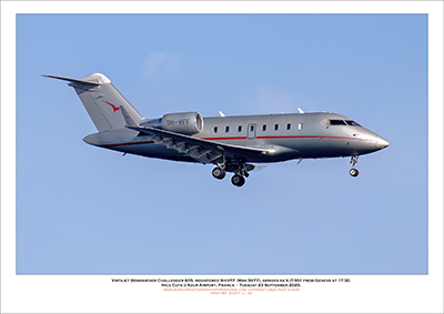 9H-VFF - VistaJet  Bombardier Challenger 605 (Msn 5977) - 01