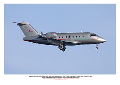 9H-VFL - VistaJet  Bombardier Challenger 604 (Msn 5396) - 01