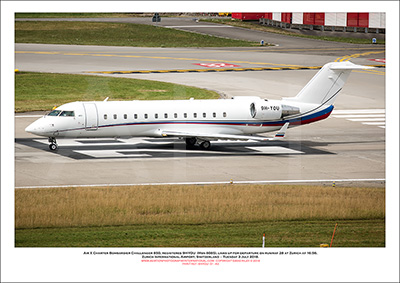 9H-YOU - Air X Charter Bombardier Challenger 850 (Msn 8085) - 01
