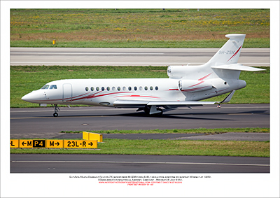 9H-ZSN - ElitAvia Mlta Dassault Falcon 7X  (Msn 228) - 01
