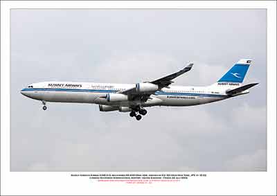 9K-AND -  Kuwait Airways Airbus A340-313 (Msn 104) - 01
