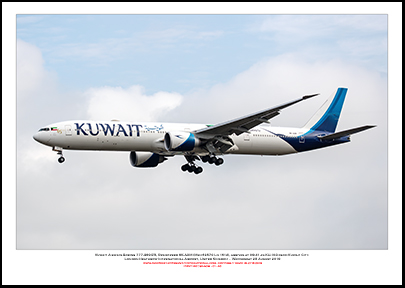 9K-AOM -  Kuwait Airways Boeing 777-369 ER (Msn 62570 Ln 1614)- 01