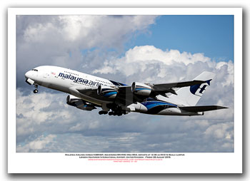 9M-MNE - Malaysia Airlines Airbus A380-841  (Msn 094) - 01