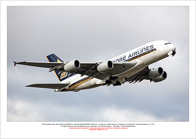 9V-SKC - Singapore Airlines Airbus A380-841 (Msn 006) - 01