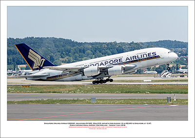 9V-SKG - Singapore Airlines Airbus A380-841 (Msn 019) - 02