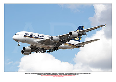 9V-SKQ - Singapore Airlines Airbus A380-841 (Msn 079) - 01