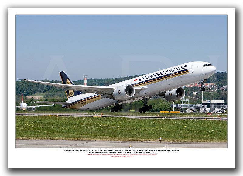 9V-SWH - Singapore Airlines Boeing 777-312 ER (Msn 34573 Ln 615) - 01