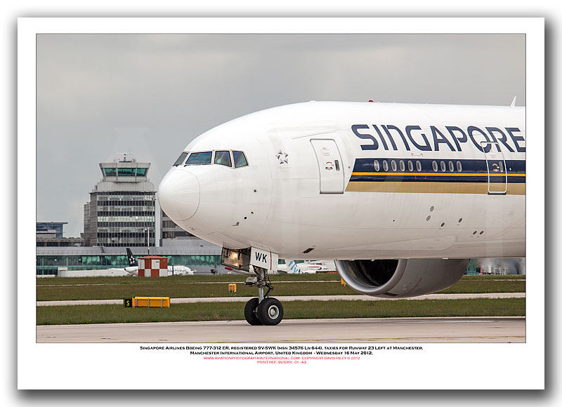 9V-SWK - Singapore Airlines Boeing 777-312 ER (Msn 34576 Ln 644) - 01