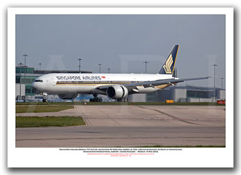 9V-SWS - Singapore Airlines Boeing 777-312 ER (Msn 34584 Ln 729) - 01
