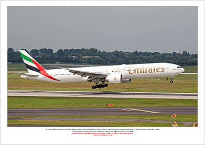 A6-EBO - Emirates Boeing 777-36NR (Msn 32792 Ln 568) - 01