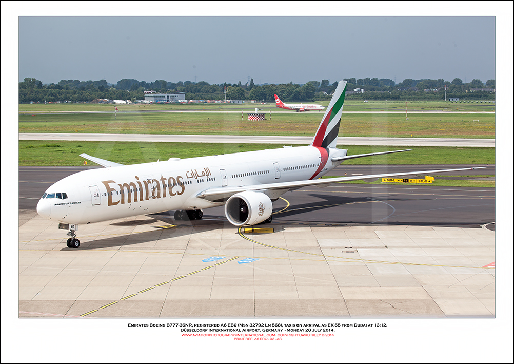A6-EBO - Emirates Boeing 777-36NR (Msn 32792 Ln 568) - 02