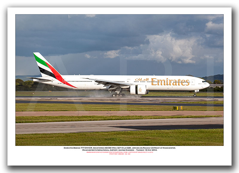 A6-EBZ - Emirates Boeing 777-31H ER (Msn 32713  Ln 628) - 02