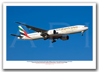 A6-ECJ - Emirates Boeing 777-31H ER (Msn 35583  Ln 734) - 01