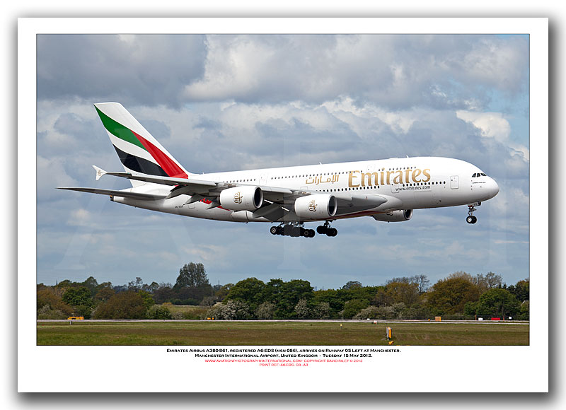 A6-EDS - Emirates Airbus A380-861 (Msn 086) - 03