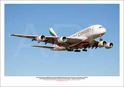 A6-EOZ - Emirates Airbus A380-861 (Msn 210) - 02