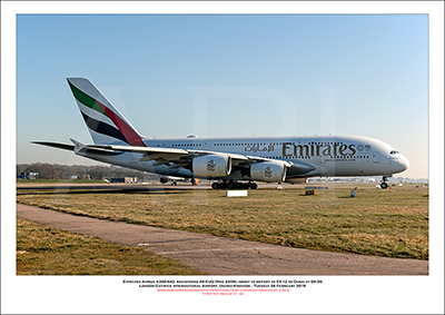 A6-EUQ - Emirates Airbus A380-842 (Msn 229) - 01