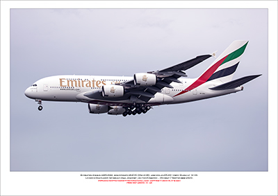 A6-EVC - Emirates Airbus A380-842 (Msn 248) - 01