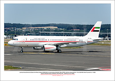A6-HMS - United Arab Emirates Dubai Air Wing Airbus A320-232 CJ  (Msn 3379) - 01