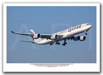 A7-AGB - Qatar Airlines Airbus A340-642  (Msn 715) - 01