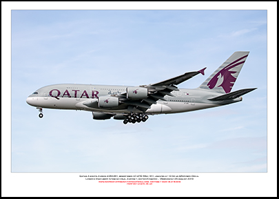 A7-APE - Qatar Airways Airbus A380-861  (Msn 181) - 03