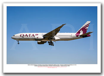 A7-BBD - Qatar Airways Boeing 777-2DZ LR (Msn 36016 Ln 831) - 01