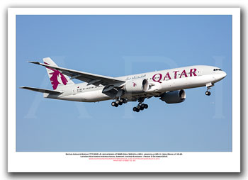 A7-BBD - Qatar Airways Boeing 777-2DZ LR (Msn 36016 Ln 831) - 02