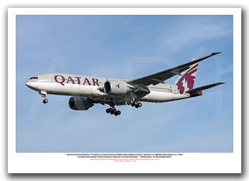 A7-BBE - Qatar Airways Boeing 777-2DZ LR (Msn 36016 Ln 831) - 01