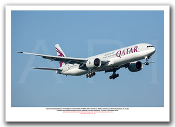 A7-BEA - Qatar Airways Boeing 777-3DZ LR (Msn 41779 Ln 1096) - 01