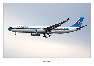 B-1063 - China Southern Airlines Airbus A330-323  (Msn 1852) - 01