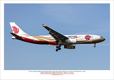 B-6075 - Air China Airbus A330-243  (Msn 785) - 01