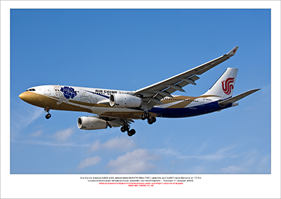 B-6076 - Air China Airbus A330-243  (Msn 797) - 01