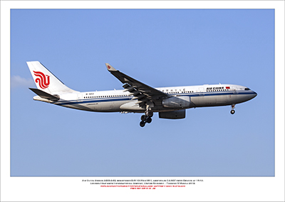 B-6113 - Air China Airbus A330-243  (Msn 081) - 01