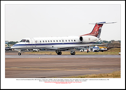 BEGIUM-CE-02 - Belgian Air Force Embraer ERJ-135LR  (Msn 14580) - 01