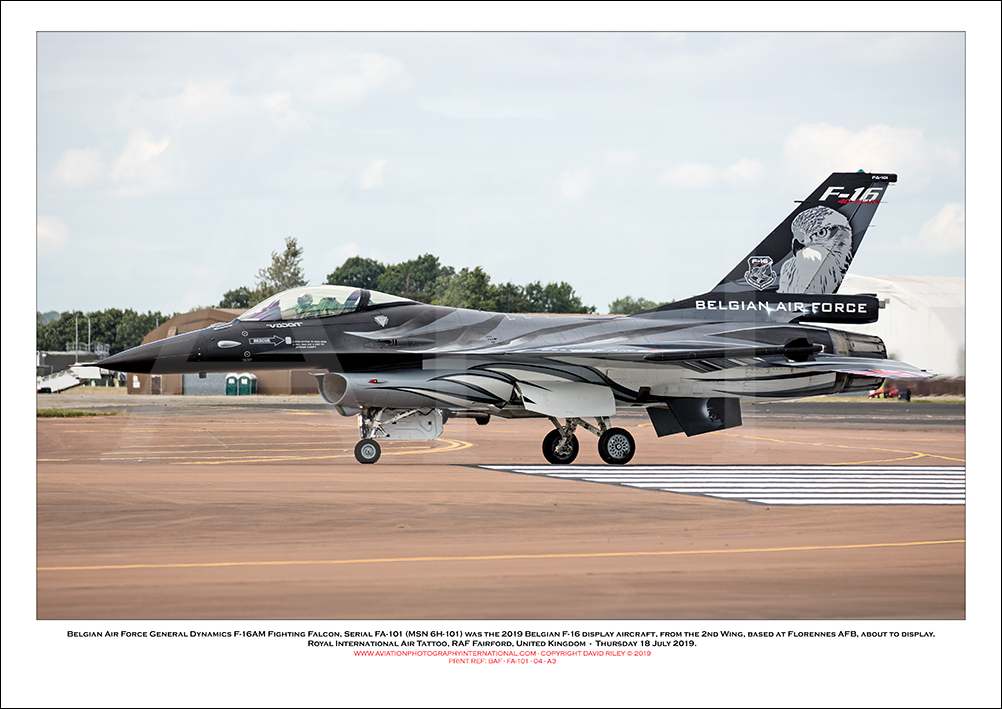 BEGIUM-FA-101 - Belgian Air Force General Dynamics F-16AM Fighting Falcon  (Msn 6H-101) - 04