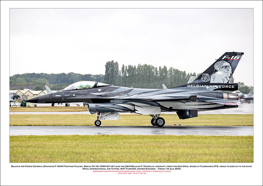 BEGIUM-FA-101 - Belgian Air Force General Dynamics F-16AM Fighting Falcon  (Msn 6H-101) - 06