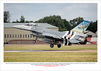 BEGIUM-FA-57 - Belgian Air Force General Dynamics F-16AM Fighting Falcon  (Msn 6H-57) - 01