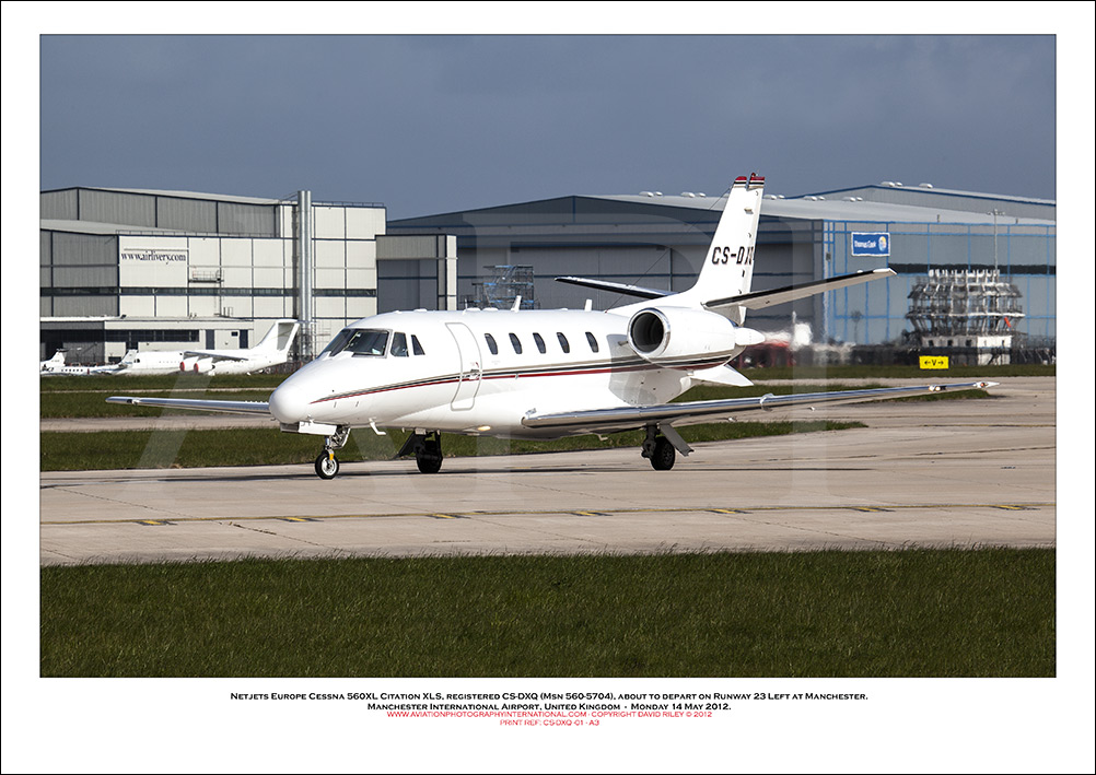 CS-DXQ - Netjets Europe Cessna 560XL Citation XLS (Msn 560-5704) - 01