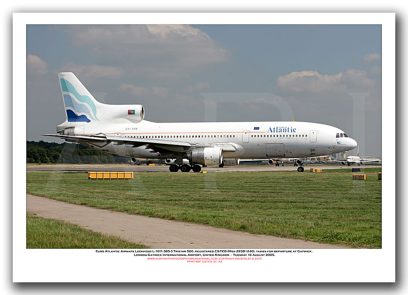 CS-TEB - Euro Atlantic Airways Lockheed L-1011-385-3 Tristar 500  (Msn 293B1240) - 01