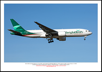 CS-TFM - Biman Bangladesh Boeing 777-212 ER, (Msn 28513 Ln 144) - 01