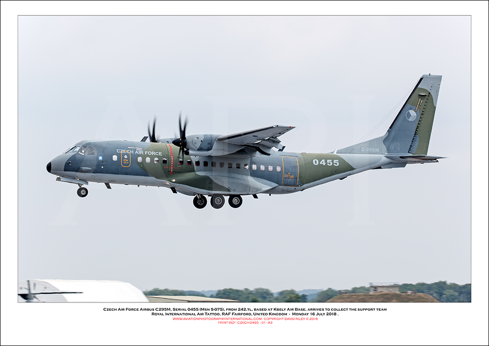 CZECH-0455 - Czech Air Force Airbus C295M  (Msn S-075) - 01