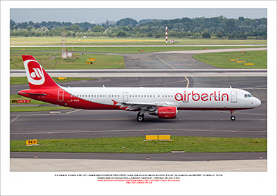 D-ABCB - Air Berlin Airbus A321-211  (Msn 3749) - 3
