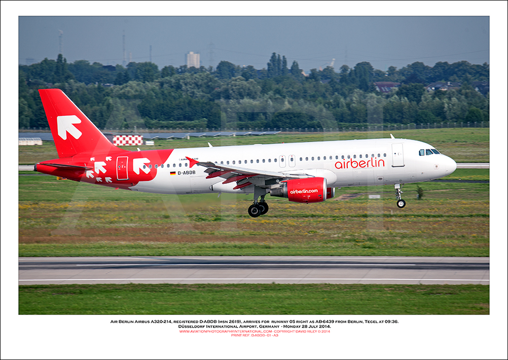 D-ABDB - Air Berlin Airbus A320-214 (Msn 2619) - 01